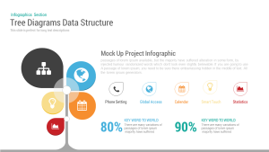 Tree diagram PowerPoint template and keynote slide data structure