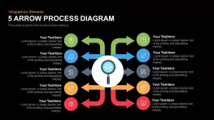 arrow process diagram 5