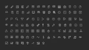 Arrow Process Diagram with Icons