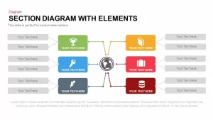 Section Diagram with Elements