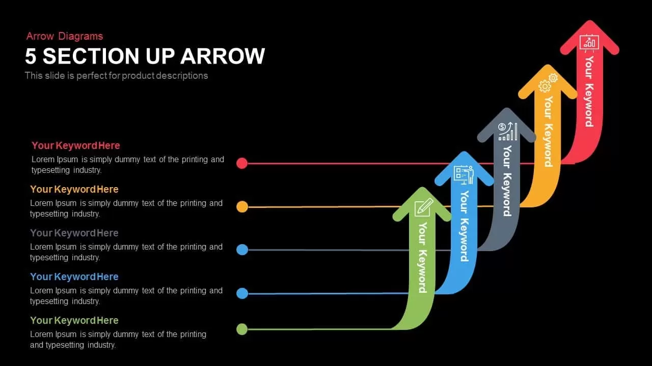 5 Arrow Section Diagram