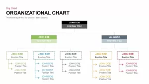 Organisational Chart Powerpoint Keynote template