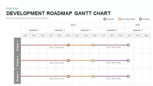 Development Roadmap Gantt Chart