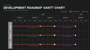 Development Roadmap Gantt Chart