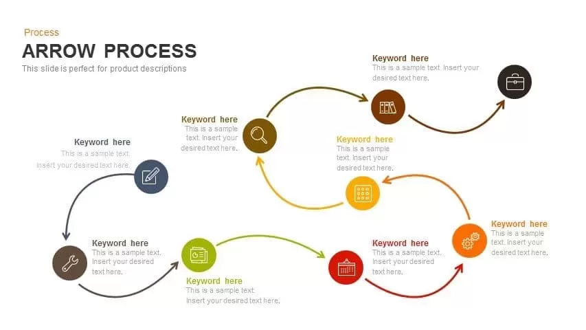 Process Arrows PowerPoint Templates & Keynote template