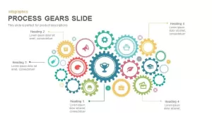 Process Gears Slide Powerpoint and Keynote