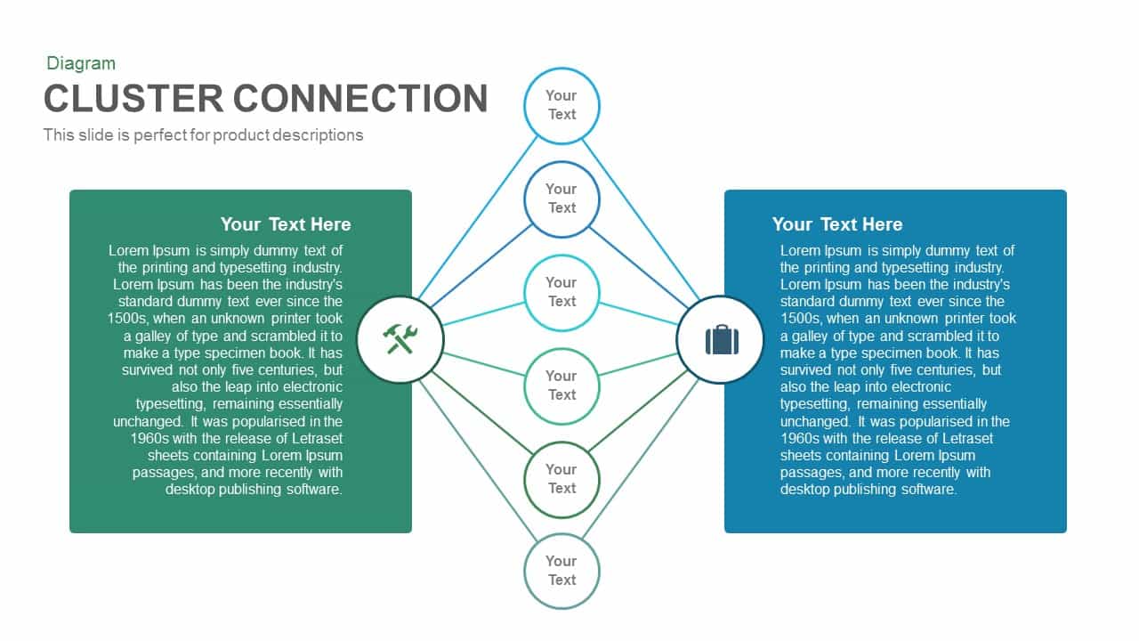 Cluster Connection PowerPoint Template