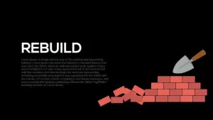 Rebuild Metaphor Powerpoint Template and Keynote