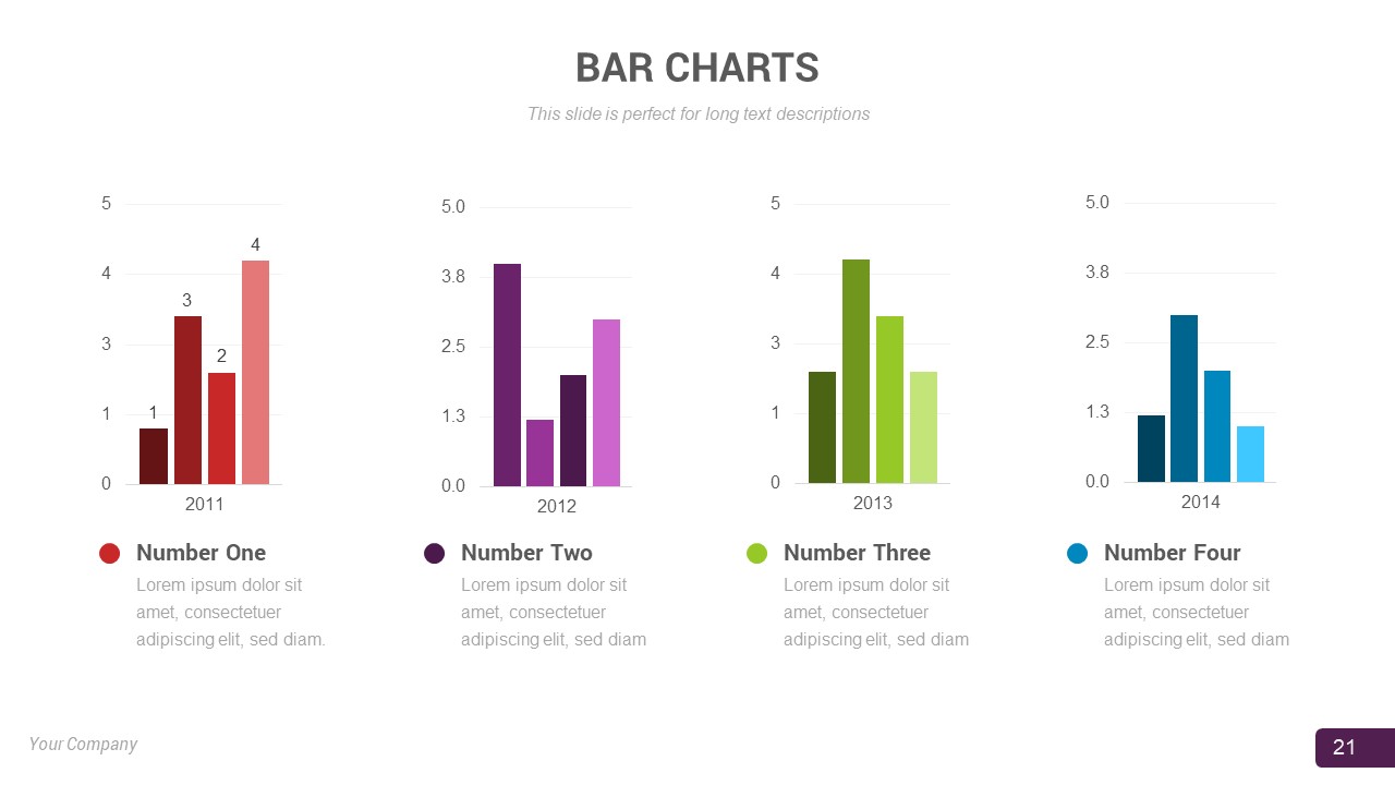 risk management bar chart powerpoint template2