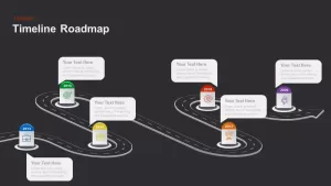 Timeline Roadmap Powerpoint and Keynote template