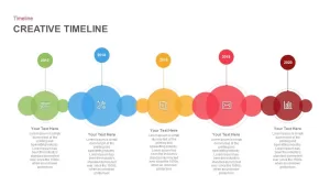 Creative Timeline PowerPoint Template and Keynote