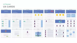 UX cards template