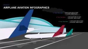 Airplane Infographics Aviation PowerPoint Template