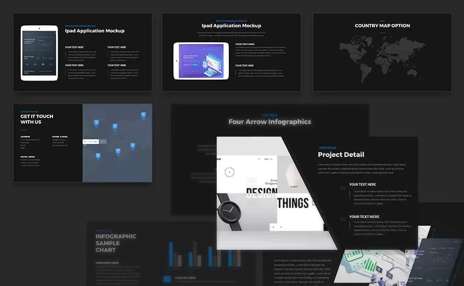 INSPIRE - Pitch Deck Multipurpose PowerPoint Template