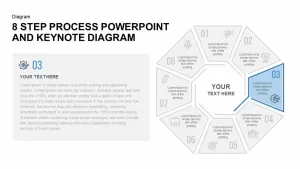 8 Step Process PowerPoint Diagram