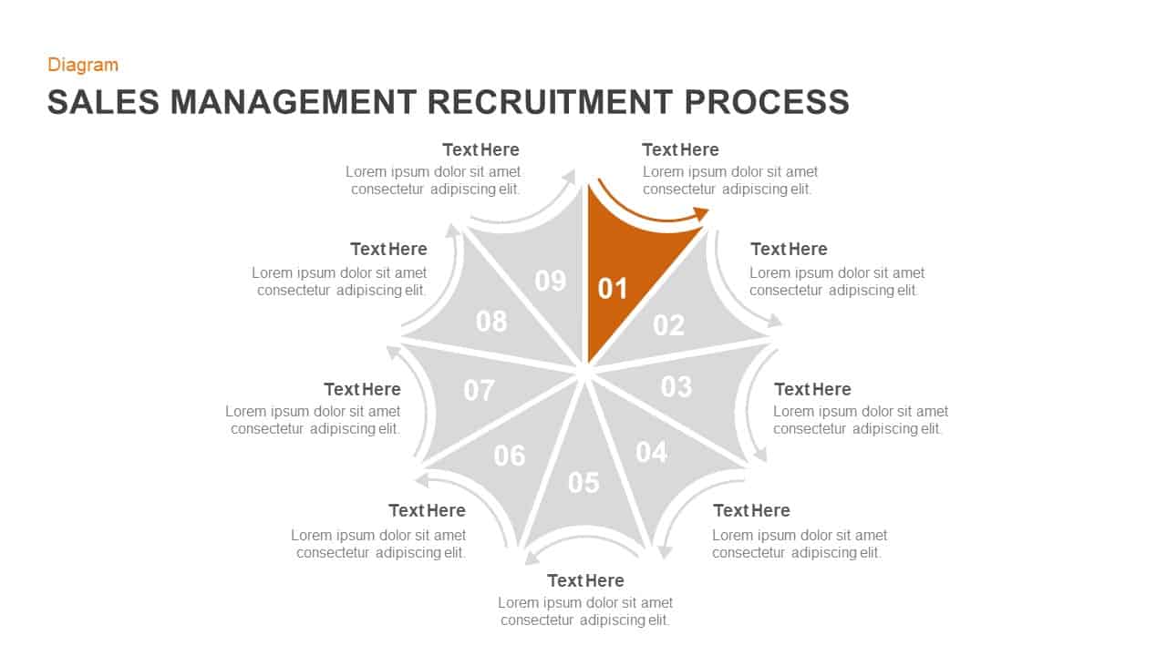 sales management recruitment powerpoint and keynote slides