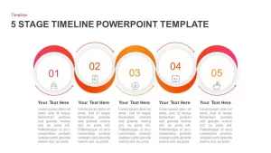 5 Stages Timeline PowerPoint Template