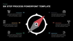 6 Step Process Template for PowerPoint