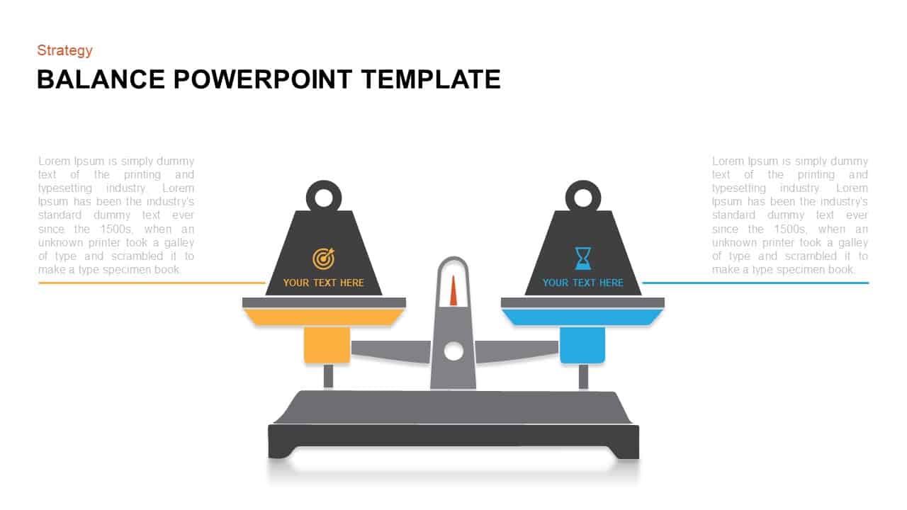 Balance PowerPoint Template