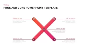 Pros and Cons PowerPoint Diagram