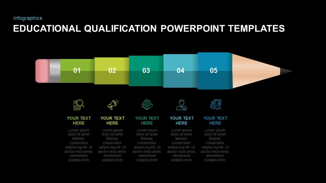 Educational Qualification Ppt Presentation Slide