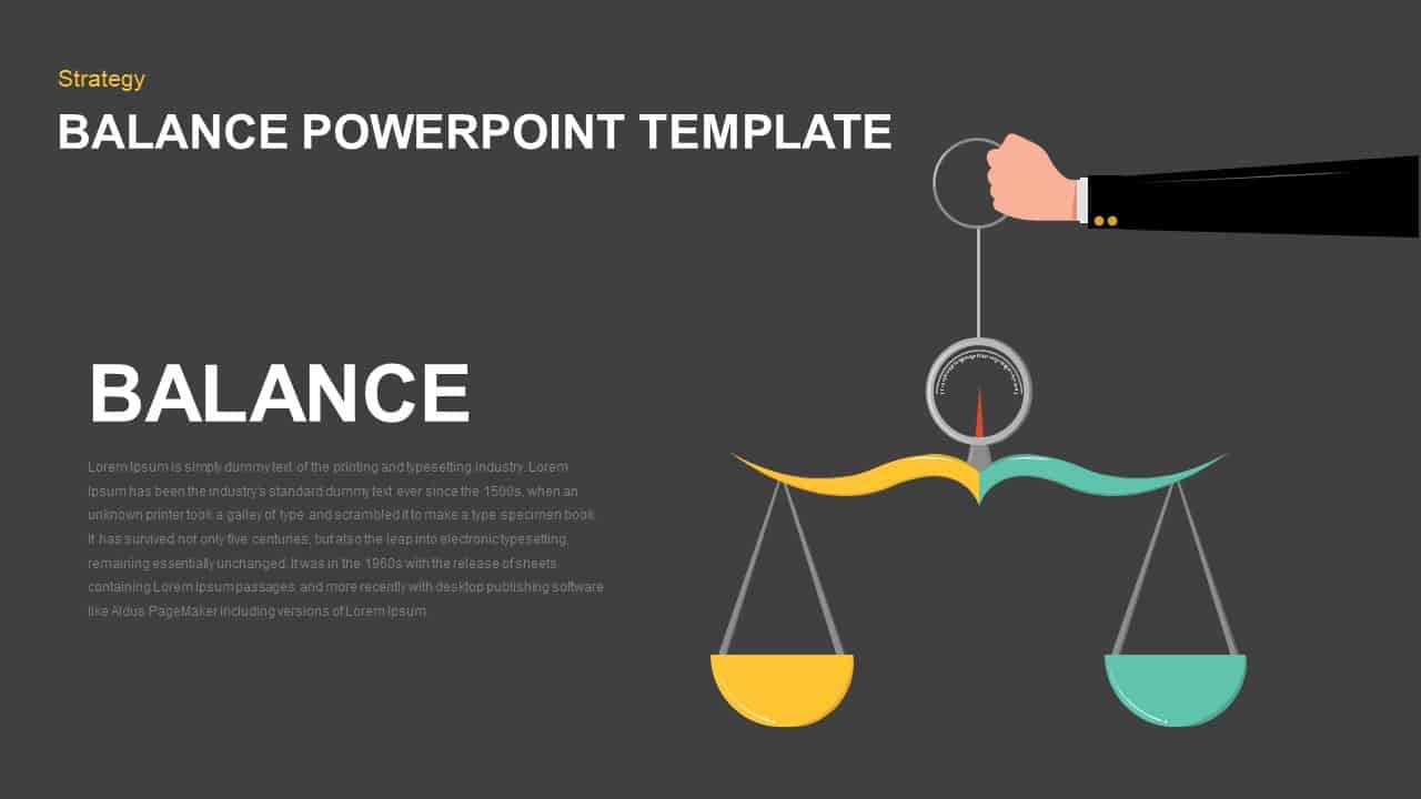 Balance Template for PowerPoint