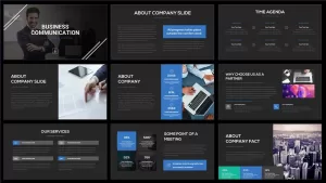 Download Business Communication PowerPoint Templates