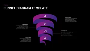 Funnel Diagram Ppt Template