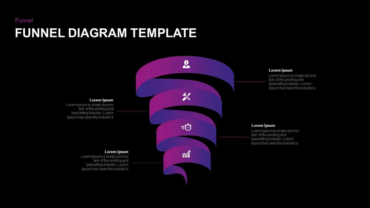 Funnel Diagram Ppt Template