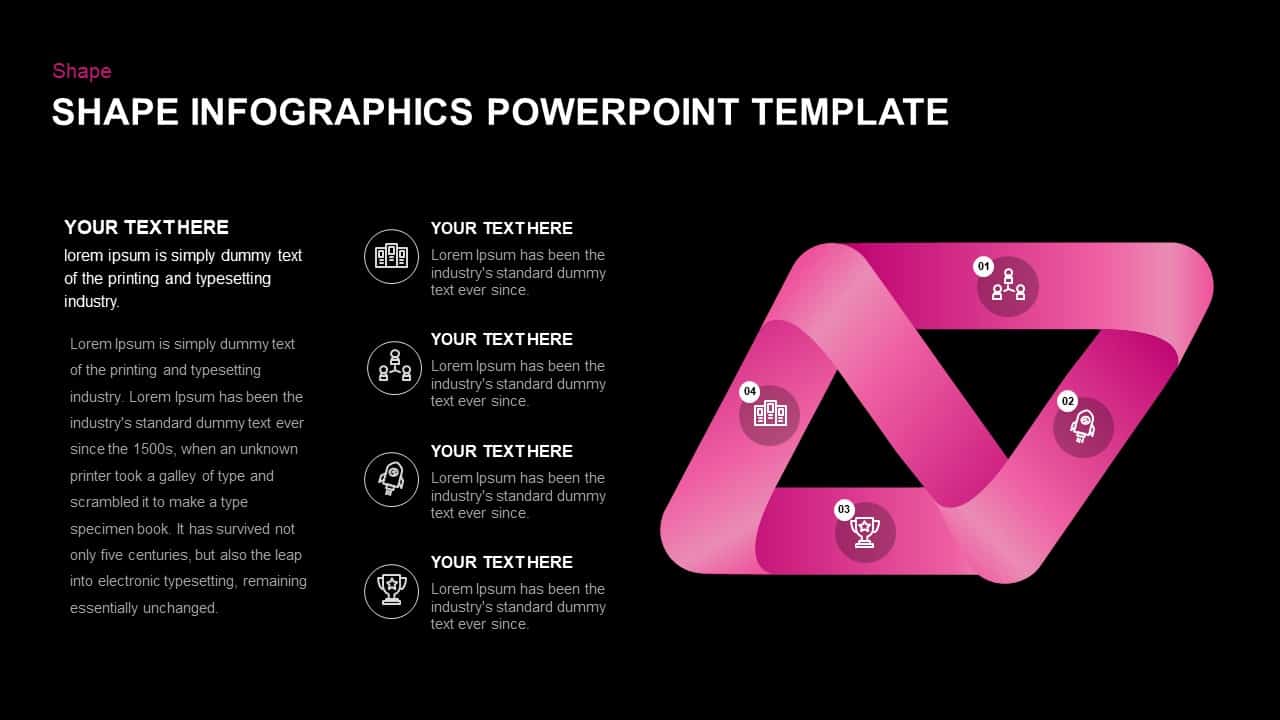 Infographic Shapes PowerPoint Template