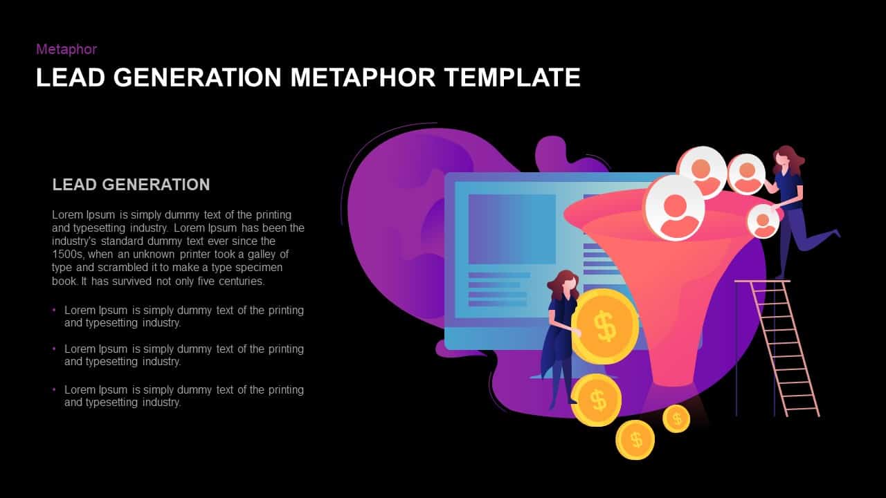 lead generation PowerPoint template