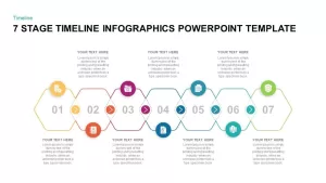 7 stage timeline infographic template