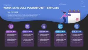 Work Schedule Template PowerPoint