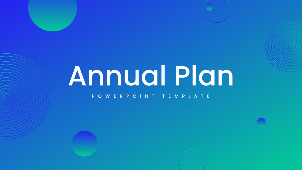 Annual Report PPT Template featured image