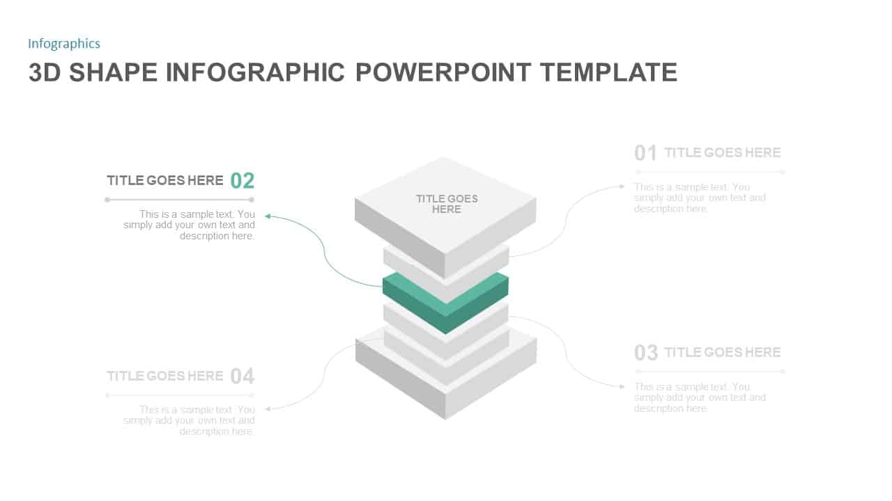 3d Shapes PowerPoint Diagram