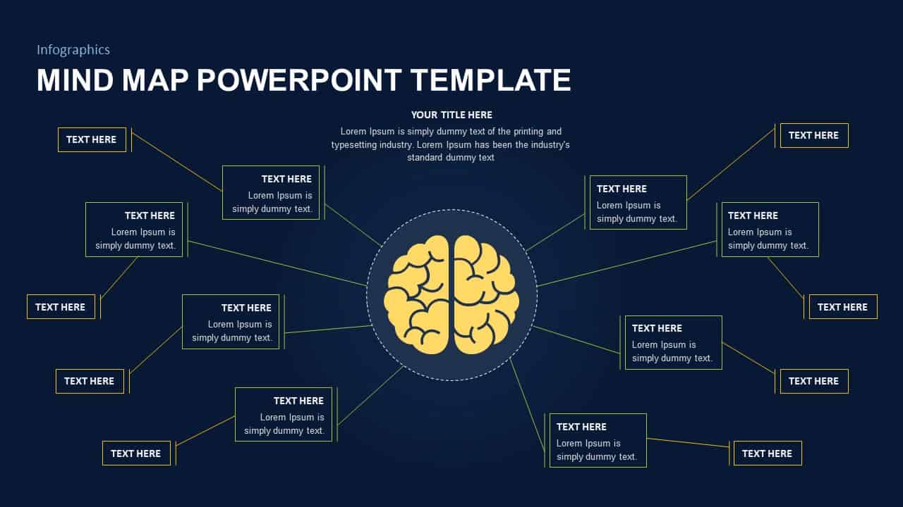 Creative Mind map Template 