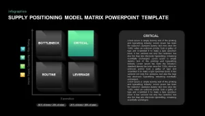 Supply Positioning Model Matrix Presentation Template