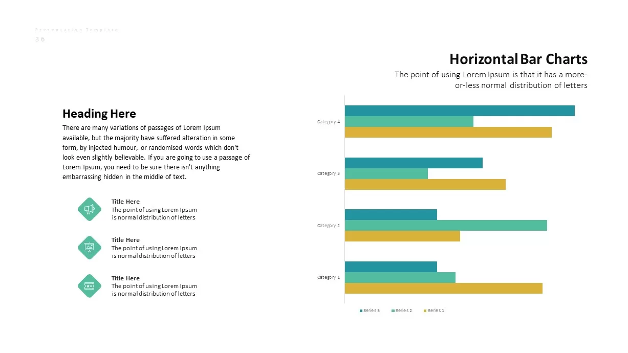 Corporate Business PowerPoint Presentation Bar Chart Template