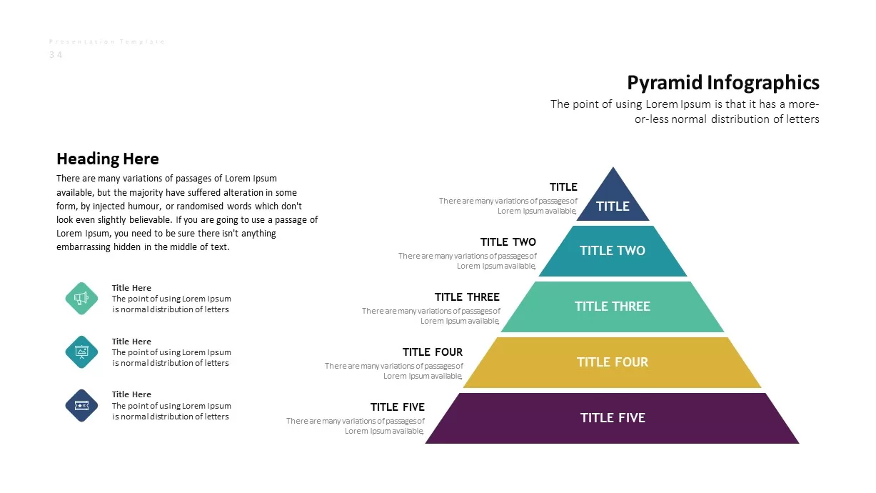 Corporate Business PowerPoint Presentation Pyramid Template