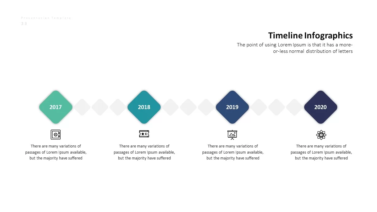 Corporate Business PowerPoint Presentation Timeline Template