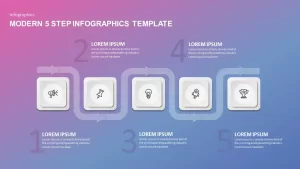 5 Step Infographic Template