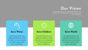 Charity PowerPoint Templates vision