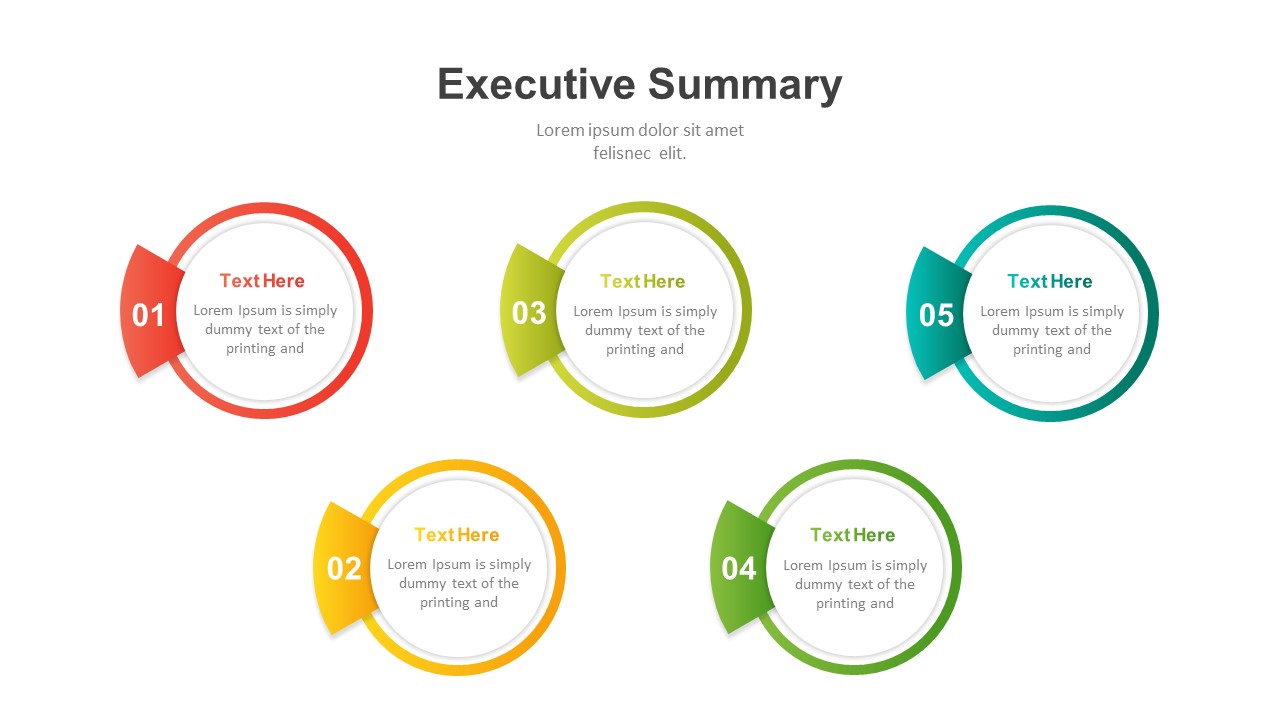 Effective Business Plan PPT Template Executive Summary