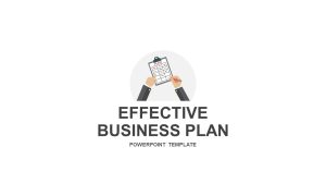 Effective Business Plan PowerPoint Template