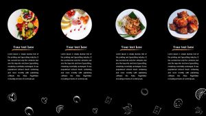 Free Food PowerPoint Templates Menu