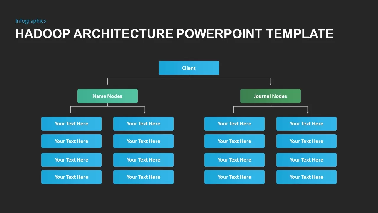 Hadoop Architecture PowerPoint Slide