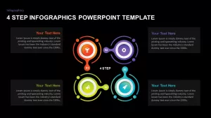 4 step infographic