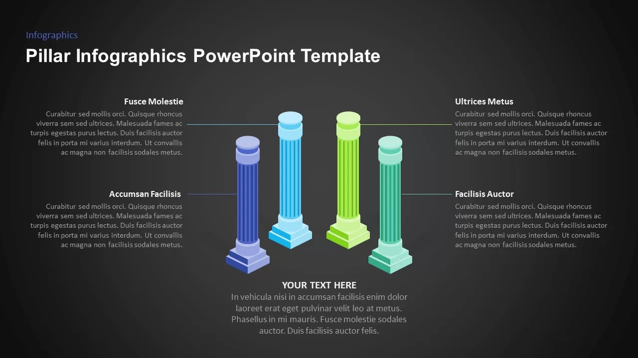 pillars for powerpoint presentation