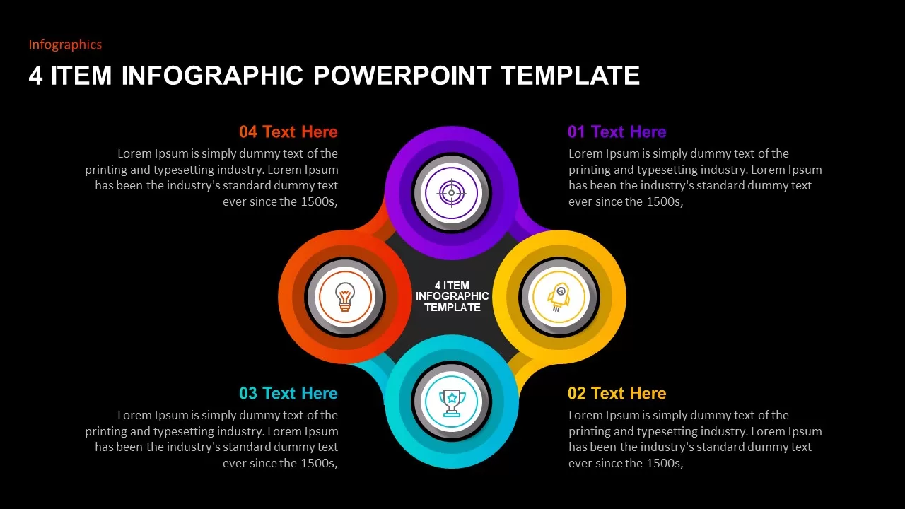 four step process PowerPoint