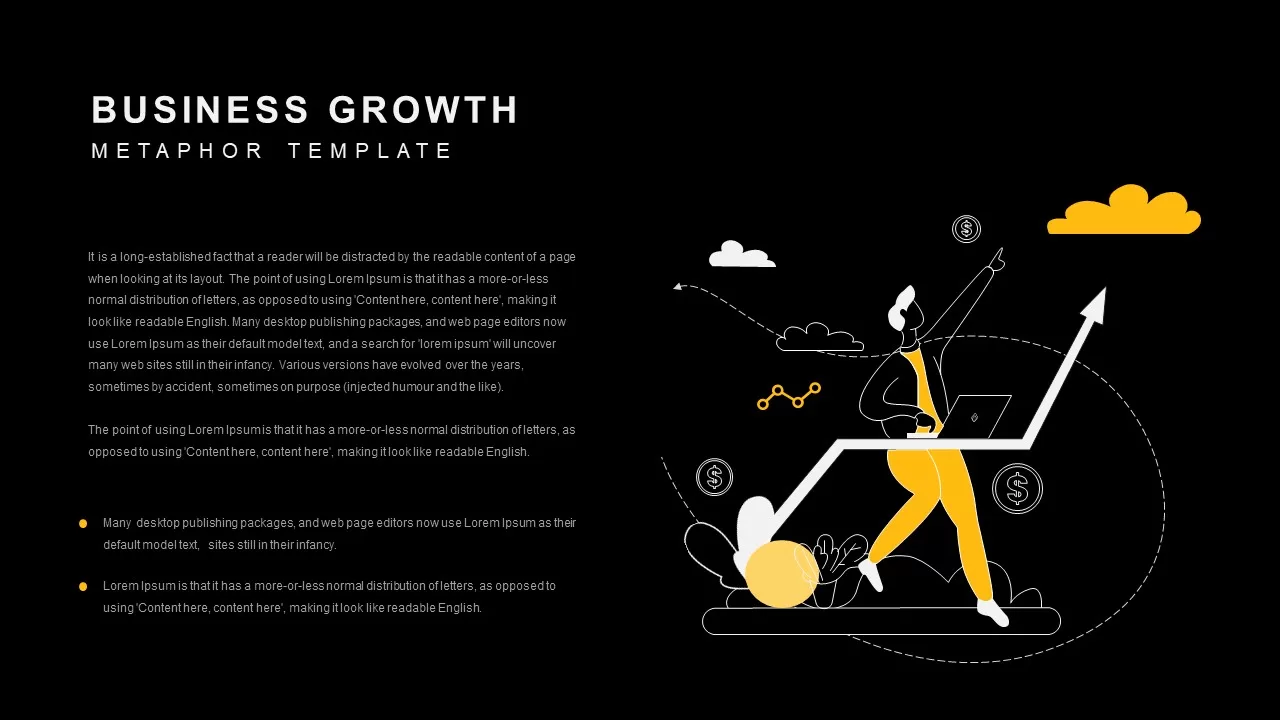 business growth template